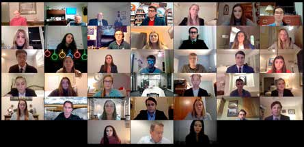 ICPF Launches Inaugural Virtual Student/Executive Dialogue Dinner