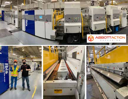 JB Machinery Installs Color Dry Systems On Isowa Ibis At Abbott Action In Attleboro, MA